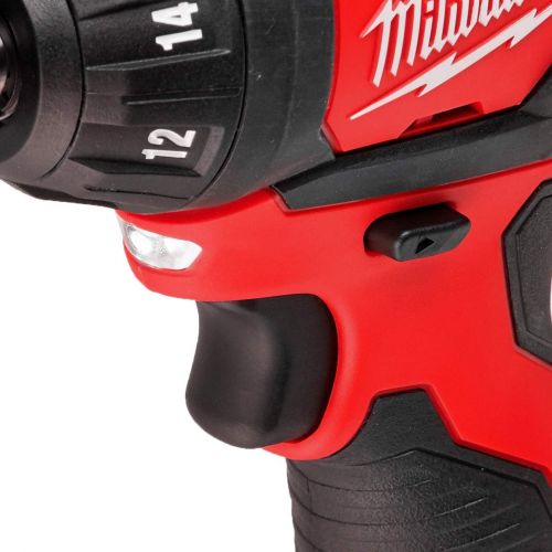  Milwaukee 2401-20 M12 12-Volt Lithium-Ion Cordless 1/4 in. Hex Screwdriver (Tool-Only)