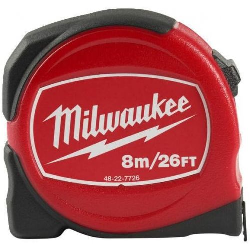  Milwaukee 48227726 8m/26ft Pro Compact Tape Measure S8-26/25