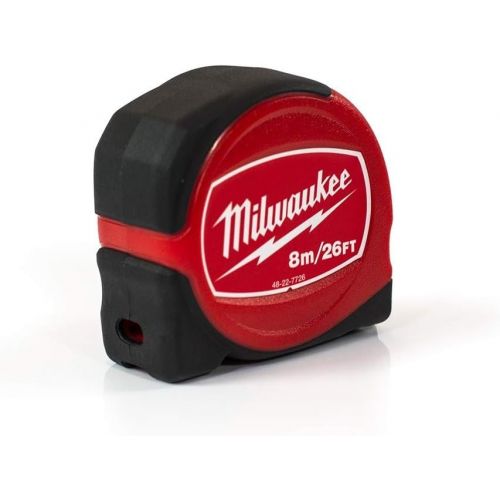  Milwaukee 48227726 8m/26ft Pro Compact Tape Measure S8-26/25