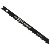 Milwaukee 48-42-0200 4-Inch High Speed Carbon Steel Jig Saw Blade 6 Teeth/Inch, 5-Pack