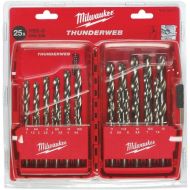 Milwaukee Conjunto de Brocas HSS-G thunderweb-25pc