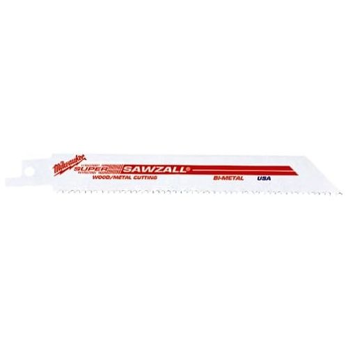  Milwaukee 6 L Reciprocating Saw Blade, 50 pk.