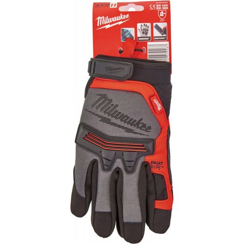  Milwaukee 0 0 Demolition Glove Size 11 (XX-Large) 48-22-9734, Red
