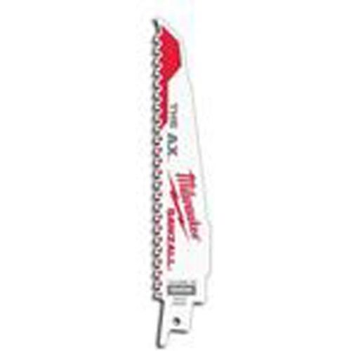  MILWAUKEE ELECTRIC 48-00-5026 THE AX SAWZALL BLADE, 9 IN. LONG WITH 1/2 IN. UNIVERSAL SHANK, 5 TPI, 5 PER PACK (1 PACK)