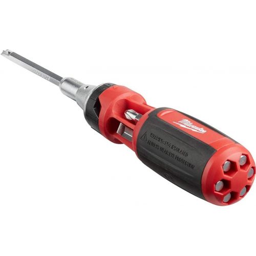  Milwaukee Elec Tool 48-22-2331 Eco Drive Ratcheting Multi-Bit Driver, 9-In-1 - Quantity 6