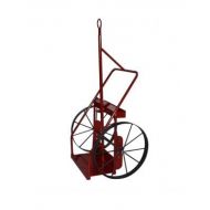 Milwaukee Hand Trucks 40760 Welding Cylinder Truck with Eye Hook and Belly Band and Steel Wheels