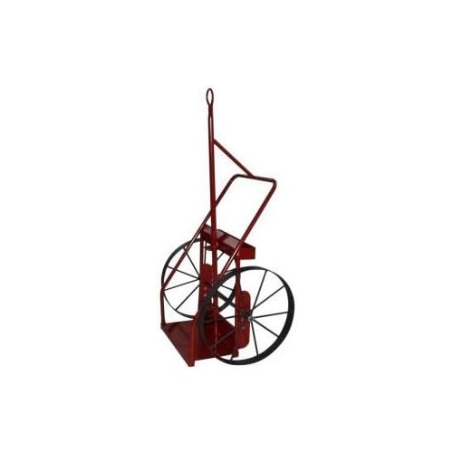  Milwaukee Hand Trucks 40760 Welding Cylinder Truck with Eye Hook and Belly Band and Steel Wheels