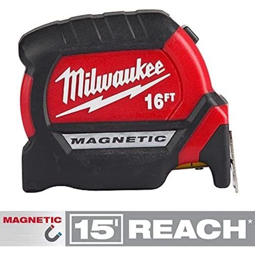  MILWAUKEE 25Ft Compact Magnetic Tape Mea