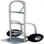 Milwaukee Hand Trucks 49262 Welded Aluminum P-Handle Truck with 10-Inch Pneumatic Tires