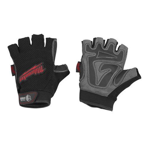  Milwaukee Fingerless Work Gloves, X-Large