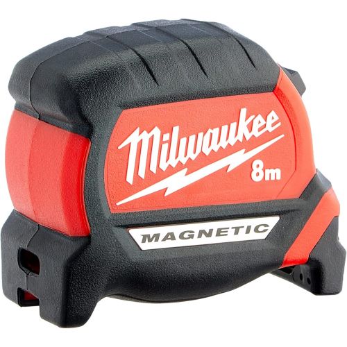  Milwaukee 48227308 HP8Mg/27 Premium Mag Tape Measure - Red/Black