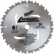 Milwaukee 48-40-4108 6-1/2-Inch 24 Tooth ATB General Purpose Saw Blade with 5/8-Inch Arbor for Blade Left Saws
