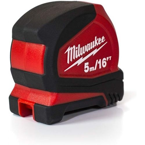  Milwaukee 4932459595 5m/16ft Pro Compact Tape Measure C5-16/25