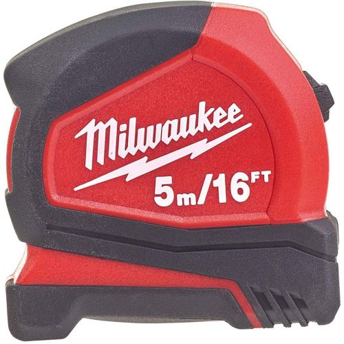  Milwaukee 4932459595 5m/16ft Pro Compact Tape Measure C5-16/25