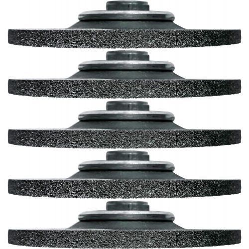  Milwaukee 5 Pack - 4 1 2 Hubbed Grinding Wheel for Grinders - Aggressive Grinding for Metal & Stainless Steel - 4-1/2 x 1/4 x 5/8-Inch 11 UNC Depressed