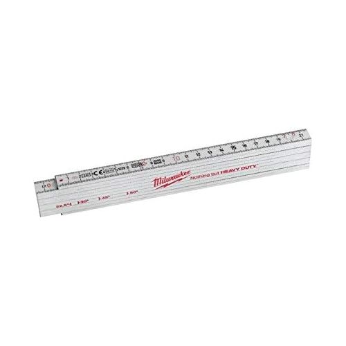  Milwaukee 4058546002671 Folding Ruler Plastic 2 m