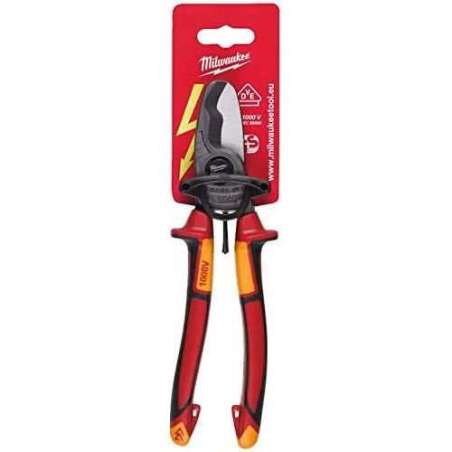  Milwaukee 932464563 VDE Cable Cutter 210mm, Red