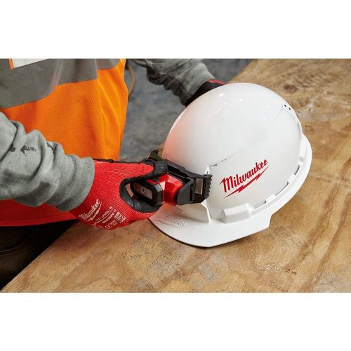  Milwaukee BOLT White Type 1 Class C Full Brim Vented Hard Hat