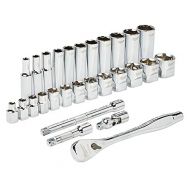 MILWAUKEE 3/8 in. Drive 28 pc. Ratchet &