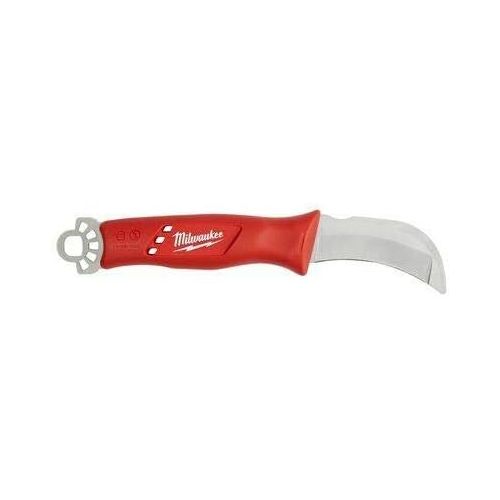  Lineman’s Blunt Tip Hawkbill Knife w/STICKWORK 3in1 Ring Milwaukee 48-22-1923