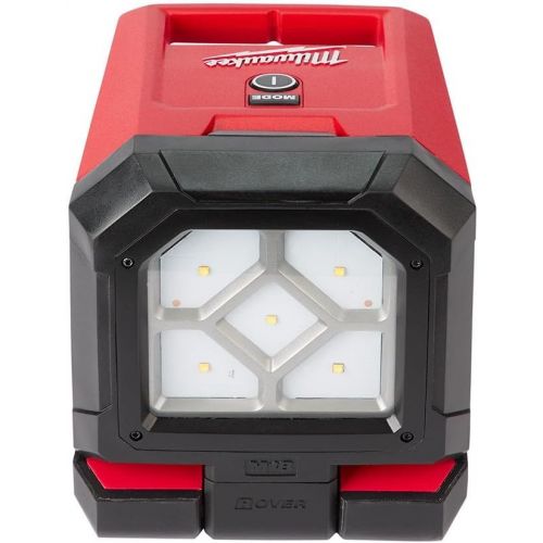  Milwaukee M18 18-Volt Lithium-Ion Cordless Rover Mounting 1500 Lumens Flood Light, Mount, Clamp, Hang or Carry Anywhere,3 Light Output Modes, Impact Resistant, LEDS Never Need Repl