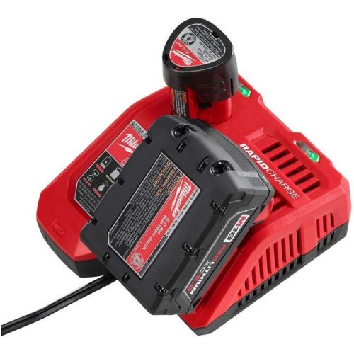  Milwaukee 48-59-1808 M12 and M18 12 Volt/18 Volt Lithium-Ion Multi-Volatge Rapid Battery Charger (Non-Retail Packaging)