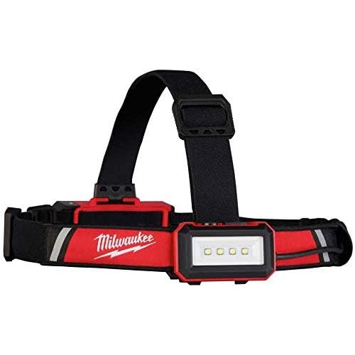  Milwaukee 600 Lumens LED USB Rechargeable Low-Profile Hard Hat Headlamp