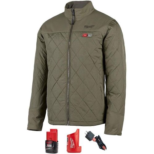  Milwaukee M12 Heated AXIS Jacket Olive