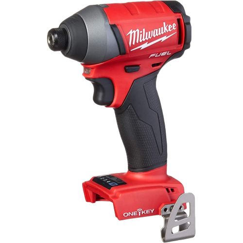  Milwaukee 2796-22 M18 FUEL ONE-KEY 18-Volt Lithium-Ion Brushless Cordless Hammer Drill/Impact Driver Combo Kit