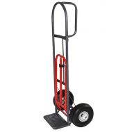 Milwaukee Hand Trucks 49515 D-Handle Truck with 10-Inch Pneumatic Tires and Nose Plate Extension