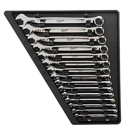 Milwaukee MLW48-22-9515 Combination Wrench Set, Metric
