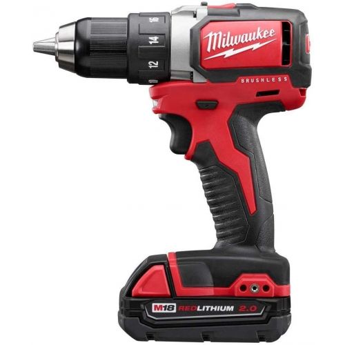  Milwaukee 2701-22CT M18 1/2 Compact Brushless Drill/Driver Kit