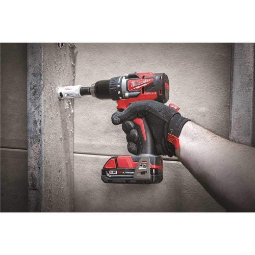  Milwaukee 2892-22CT M18 Compact Brushless 2-Tool Combo Kit, Drill Driver/Impact Driver