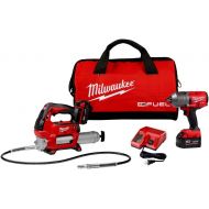 Milwaukee M18 Fuel 1/2 High-Torque Impact w/Free Grease Gu, Chrome (2767-22GG)