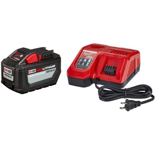  Milwaukee Electric Tools 48-59-1200 Red lithium High Output Starter Kit