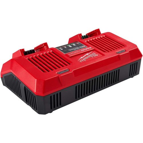  Milwaukee 48-59-1802 M18 Dual Bay Simultaneous Rapid Lithium-Ion Charger