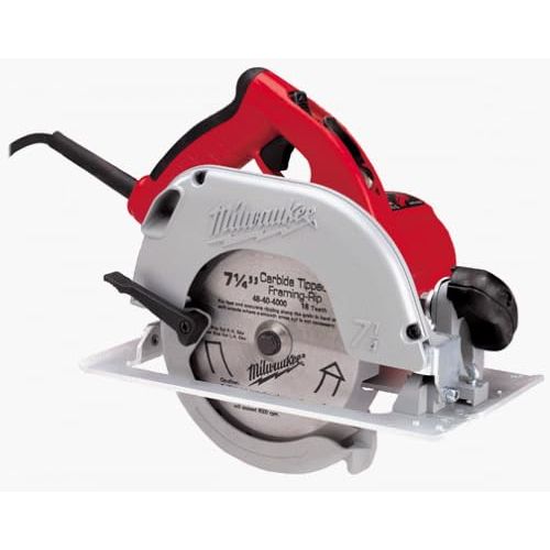  Milwaukee Circular Saw, Tilt Lock, 7-1/4 in.