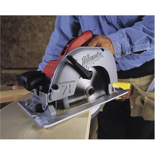  MILWAUKEES Circular Saw, 7-1/4 In. Blade, 5800 rpm, Red (6391-21)