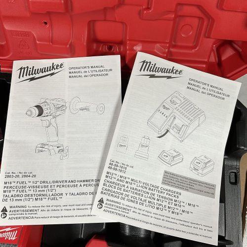  [아마존베스트]Milwaukee Electric Tools 2803-22 Drill Driver Kit