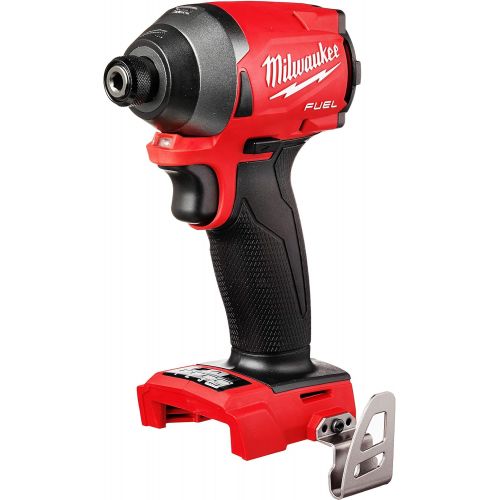  [아마존베스트]Milwaukee 2853-20 M18 FUEL 1/4 Hex impact Driver (Bare Tool)-Torque 1800 in lbs