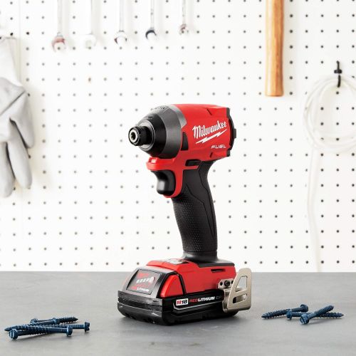  [아마존베스트]Milwaukee 2853-20 M18 FUEL 1/4 Hex impact Driver (Bare Tool)-Torque 1800 in lbs