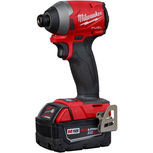  [아마존베스트]Milwaukee 2853-22 M18 FUEL 1/4 Hex Impact Driver XC Kit