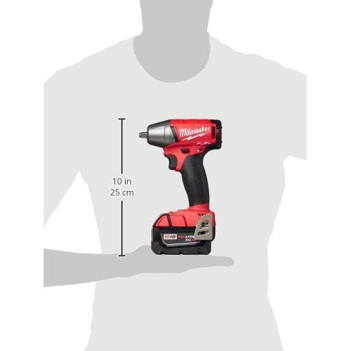  [아마존베스트]Milwaukee 2754-22 M18 Fuel 3/8 Impact Wr- Xc Kit