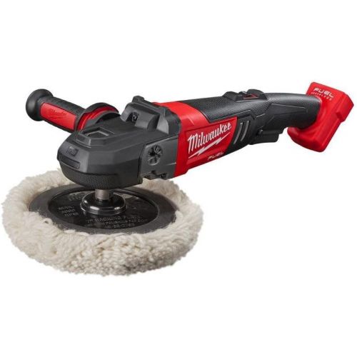  [아마존베스트]Milwaukee 2738-20 M18 18-Volt FUEL Lithium-Ion Brushless Cordless 7 inch Variable Speed Polisher (Tool-Only)