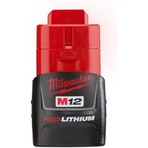  [아마존베스트]Milwaukee 2457-21 3/8-in Cordless M12 Lithium-Ion Ratchet Kit (Ratchet Kit w/Tool Bag)