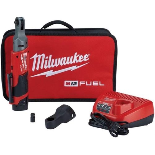  [아마존베스트]Milwaukee (MLW255621) M12 FUEL 1/4 Ratchet Auto Kit