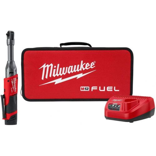  [아마존베스트]Milwaukee 2559-21 M12 FUEL 1/4 Extended Reach Ratchet Kit