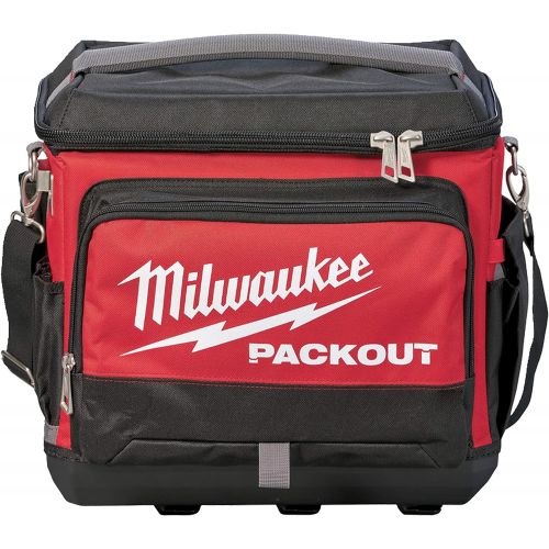  [아마존베스트]Milwaukee 932471132 PACKOUT Jobsite Cooler, Red