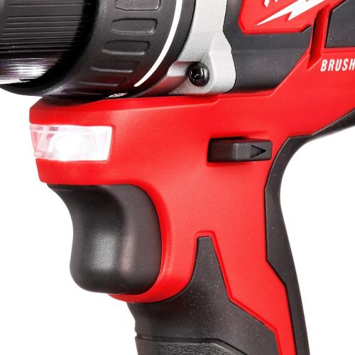  Milwaukee M18 18-Volt Lithium-Ion Brushless Cordless 1/2 Inch Compact Drill/Driver (Tool-Only) 2801-20