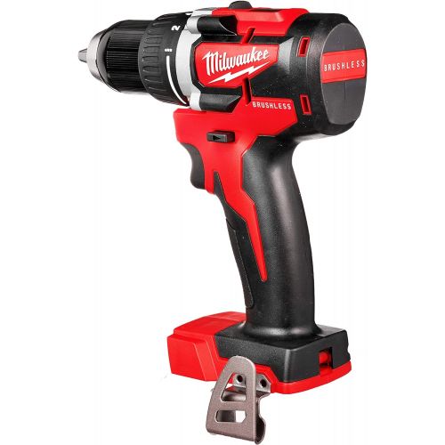  Milwaukee M18 18-Volt Lithium-Ion Brushless Cordless 1/2 Inch Compact Drill/Driver (Tool-Only) 2801-20